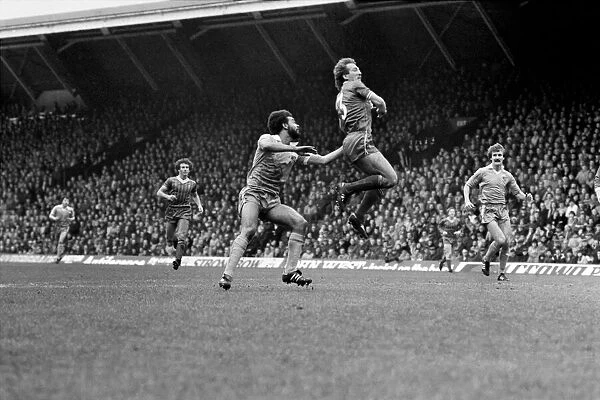 English League Division One match at Anfield. Liverpool 5 v Stoke City 1