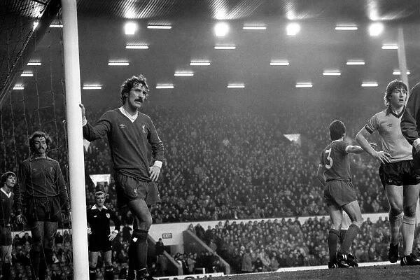 English League Division One match at Anfield. Liverpool 2 v Wolverhampton Wanderers 1