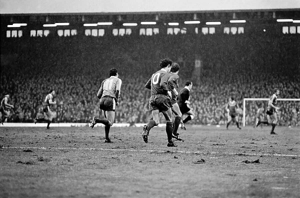 English League Division One match at Anfield. Liverpool 0 v Brighton