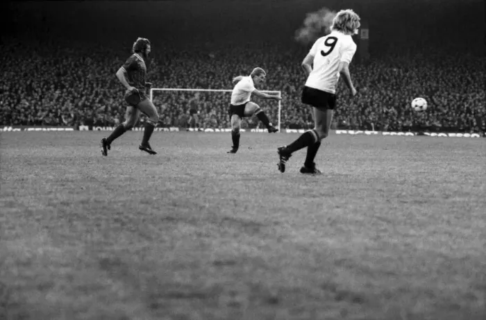 Framed Print : English League Division One match at Anfield. Liverpool 3 v Watford 1