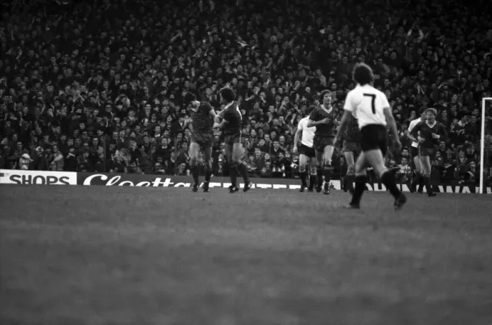 Framed Print : English League Division One match at Anfield. Liverpool 3 v Watford 1 Framed Print : English League Division One match at Anfield. Liverpool 3 v Watford 1