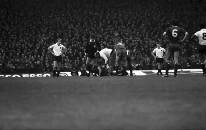 Framed Print : English League Division One match at Anfield. Liverpool 3 v Watford 1
