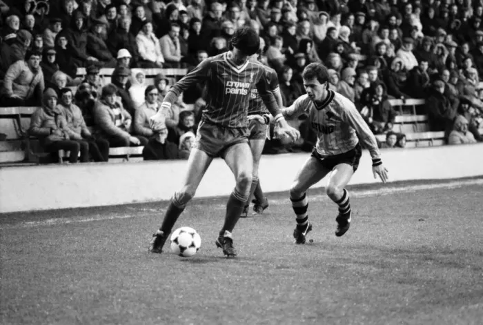 Framed Print : English League Division One match at Anfield Liverpool 0 v Wolverhampton Wanderers