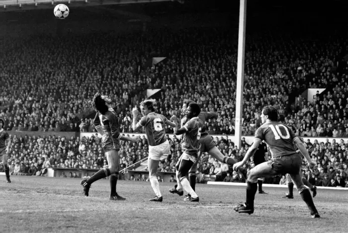 Framed Print : English League Division One match at Anfield Liverpool 1 v Birmingham City 0