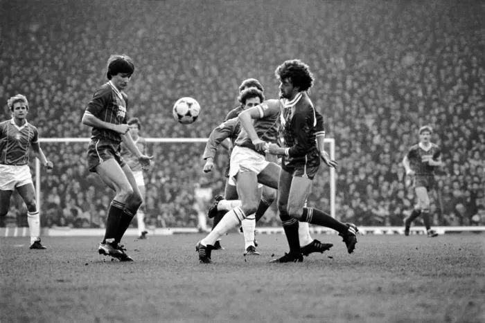 Framed Print : English League Division One match at Anfield Liverpool 1 v Birmingham City 0