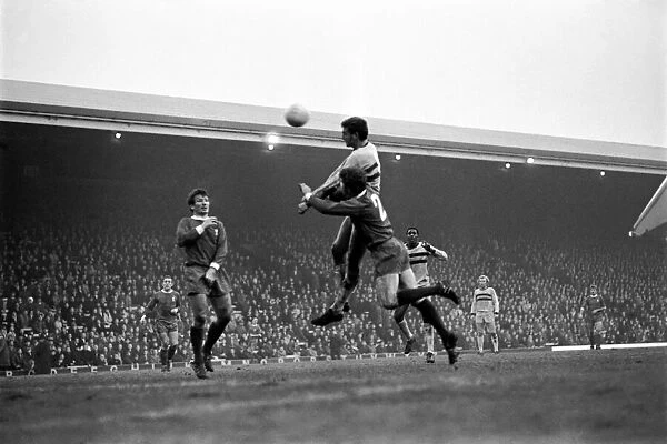 English League Division One match at Anfield Liverpool 2 v West Ham United 0
