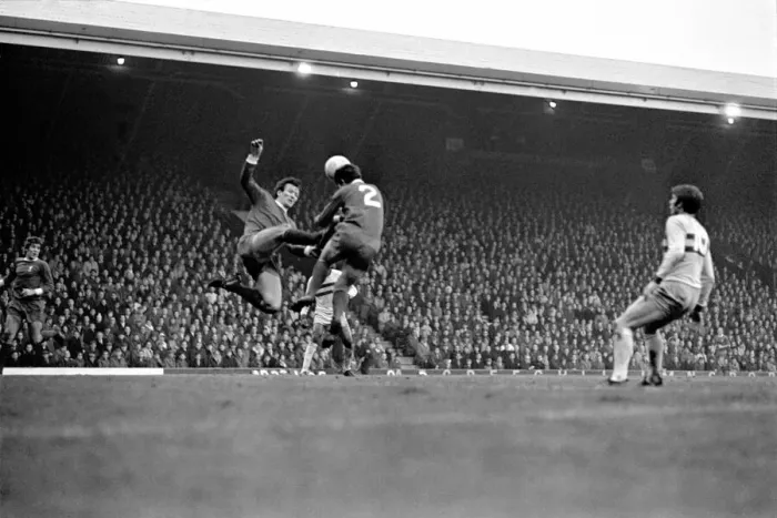 Framed Print : English League Division One match at Anfield Liverpool 2 v West Ham United 0 Framed Print : English League Division One match at Anfield Liverpool 2 v West Ham United 0