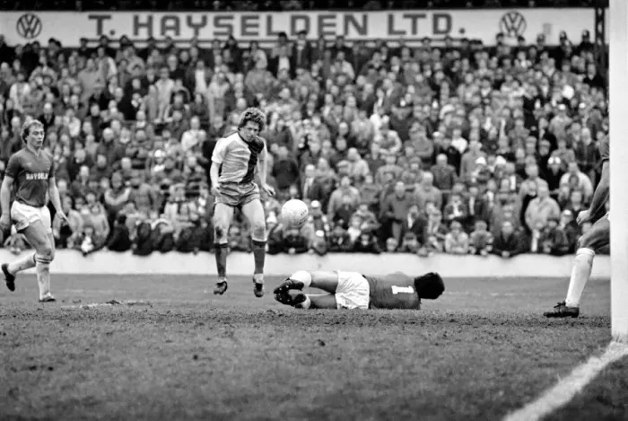 Framed Print : English League Division Two match. Barnsley 0 v Blackburn Rovers 1