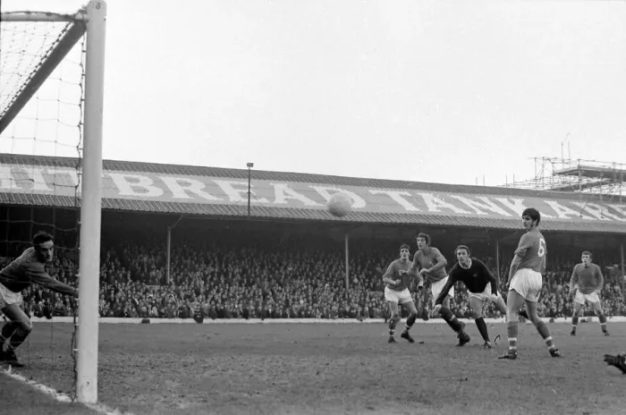 Framed Print : English League Division One match Blackpool v Arsenal Arsenal
