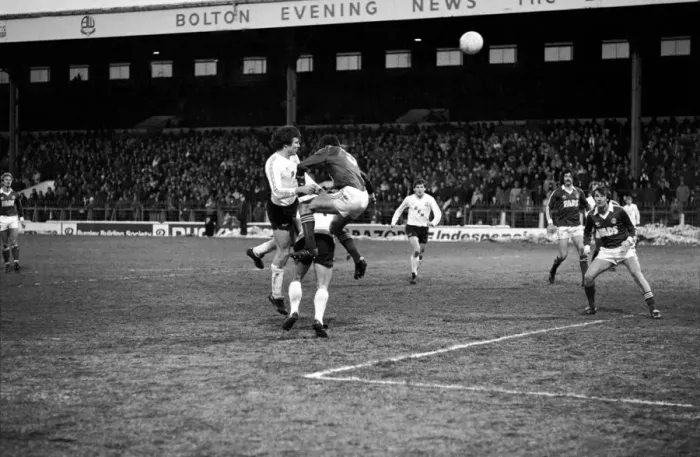 Framed Print : English League Division Two match. Bolton Wanderers 2 v Charlton Athletic 0 Framed Print : English League Division Two match. Bolton Wanderers 2 v Charlton Athletic 0