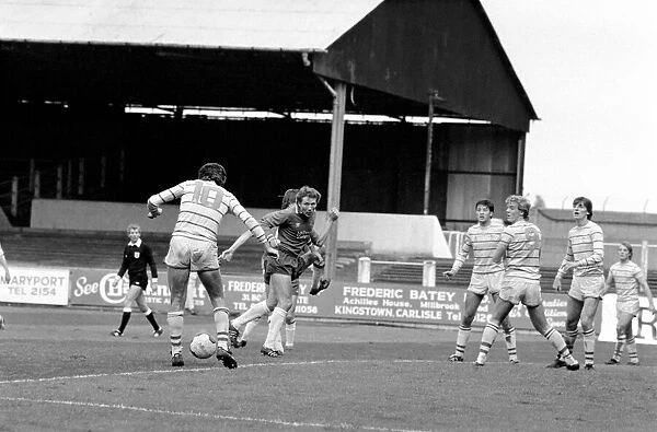 English League Division Two match. Carlisle 0 v Chelsea 0. October 1983 MF12-10-023