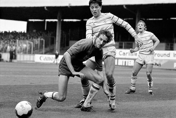 English League Division Two match. Carlisle 0 v Chelsea 0. October 1983 MF12-10-003