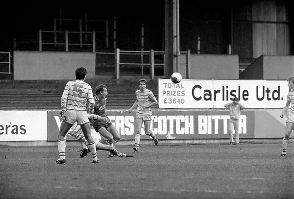 English League Division Two match. Carlisle 0 v Chelsea 0. October 1983 MF12-10-019