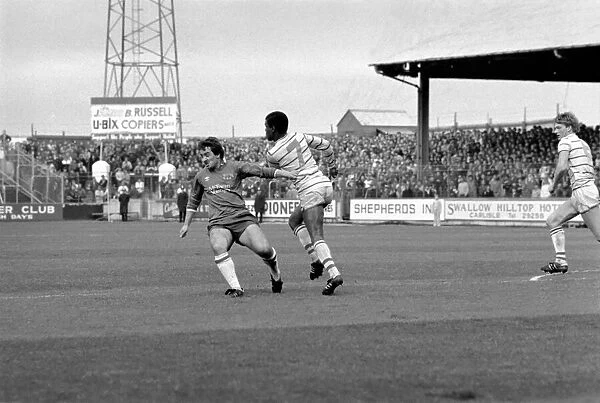 English League Division Two match. Carlisle 0 v Chelsea 0. October 1983 MF12-10-024