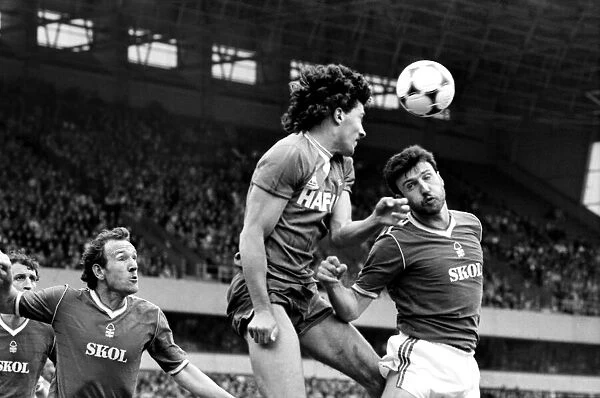 English League Division One match at the City Ground. Nottingham Forest 1 v Everton 0