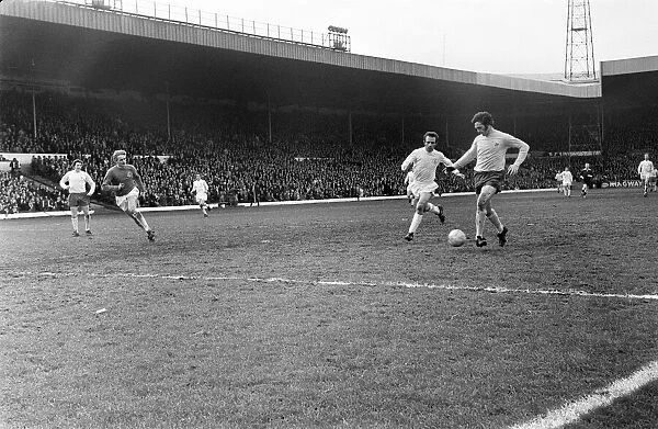 English League Division One match at Elland Road. Leeds United 1 v West Bromwich