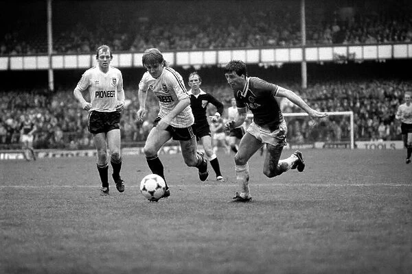 English League Division One match. Everton 1 v Ipswich Town 1. May 1983 MF11-28-020