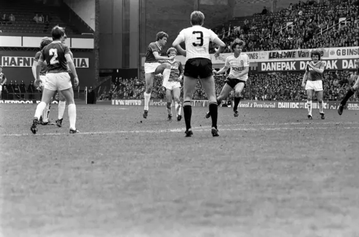 Framed Print : English League Division One match. Everton 1 v Ipswich Town 1. May 1983 MF11-28-045 Framed Print : English League Division One match. Everton 1 v Ipswich Town 1. May 1983 MF11-28-045
