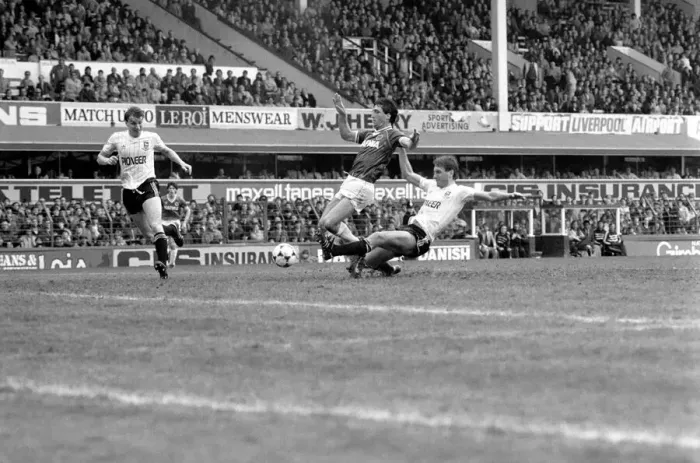 Framed Print : English League Division One match. Everton 1 v Ipswich Town 1. May 1983 MF11-28-023 Framed Print : English League Division One match. Everton 1 v Ipswich Town 1. May 1983 MF11-28-023