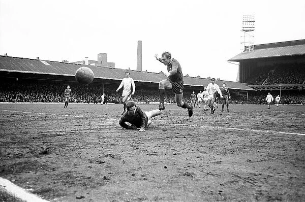 English League Division One match at Filbert Street Leicester City 2 v West