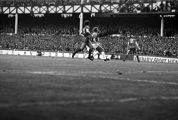 English League Division One match at Goodison Park. Everton 0 v Liverpool 5