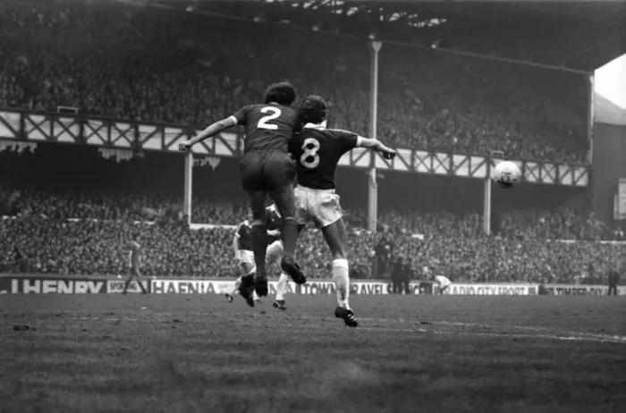 Framed Print : English League Division One match at Goodison Park. Everton 1 v Liverpool 3 Framed Print : English League Division One match at Goodison Park. Everton 1 v Liverpool 3