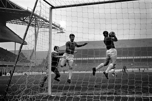 English League Division One match at Goodison Park Everton 0 v Liverpool 3