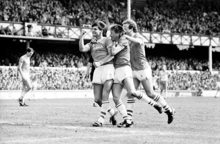 Framed Print : English League Division One match at Goodison Park. Everton 3 v Norwich City 0