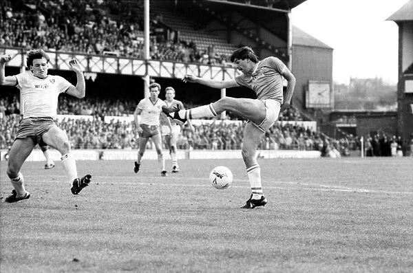 English League Division One match at Goodison Park. Everton 3 v Norwich City 0