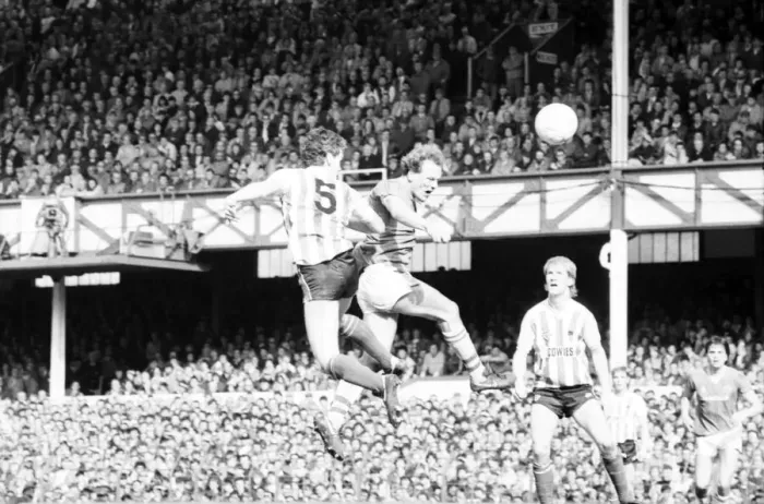 Framed Print : English League Division One match at Goodison Park. Everton 4 v Sunderland 1