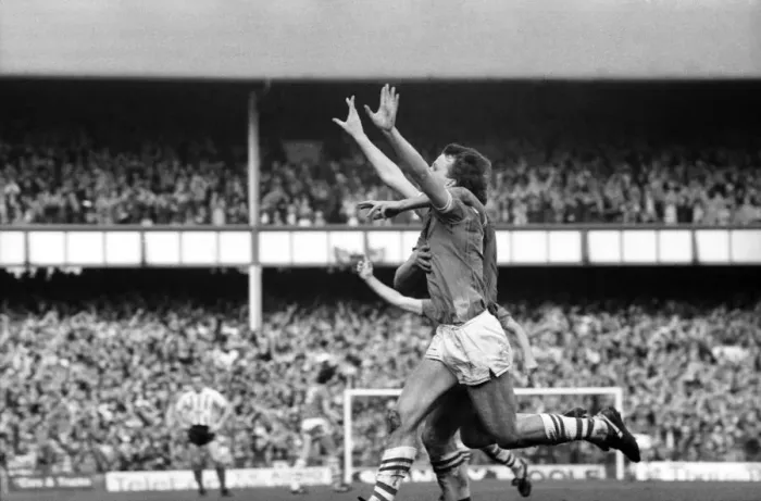Framed Print : English League Division One match at Goodison Park. Everton 4 v Sunderland 1