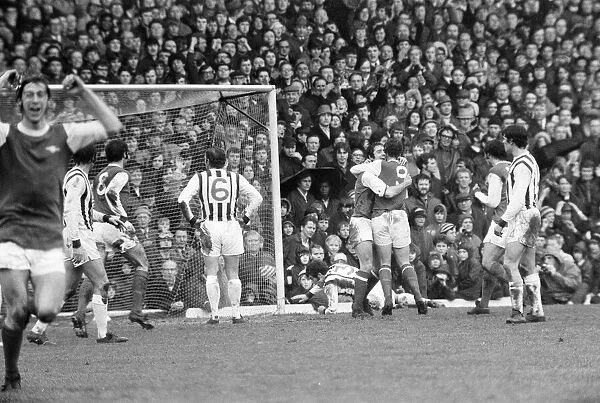 English League Division One match at The Hawthorns. West Bromwich Albion 2 v