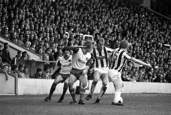 English League Division One match at The Hawthorns. West Bromwich Albion 3 v Stoke City 0