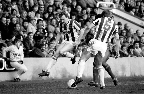 English League Division One match at The Hawthorns. West Bromwich Albion 3 v Stoke City 0