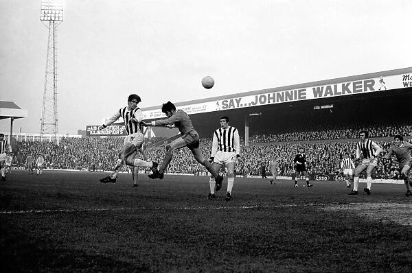 English League Division One match at the Hawthorns West Bromwich Albion 3 v