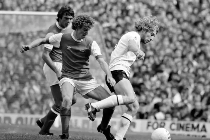 Framed Print : English League Division One match at Highbury. Arsenal 2 v Tottenham Hotspur 0 Framed Print : English League Division One match at Highbury. Arsenal 2 v Tottenham Hotspur 0