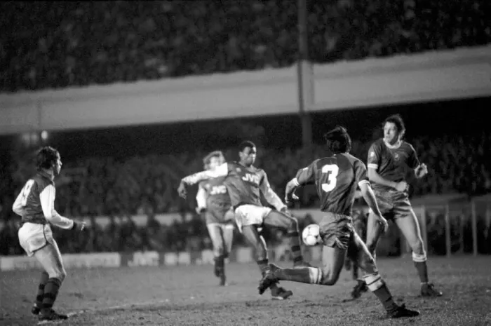 Framed Print : English League Division One match at Highbury. Arsenal 2 v Swansea City 1 Framed Print : English League Division One match at Highbury. Arsenal 2 v Swansea City 1