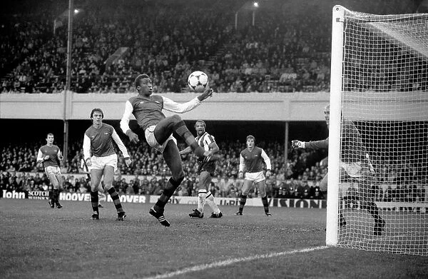 English League Division One match at Highbury. Arsenal 2 v West Bromwich Albion 0