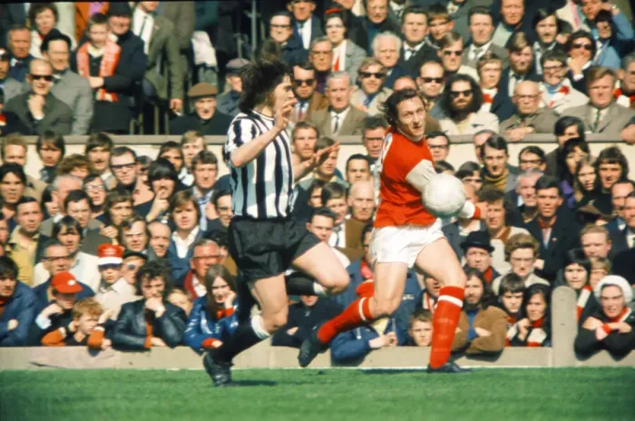Framed Print : English League Division One match at Highbury. Arsenal 1 v Newcastle United 0 Framed Print : English League Division One match at Highbury. Arsenal 1 v Newcastle United 0