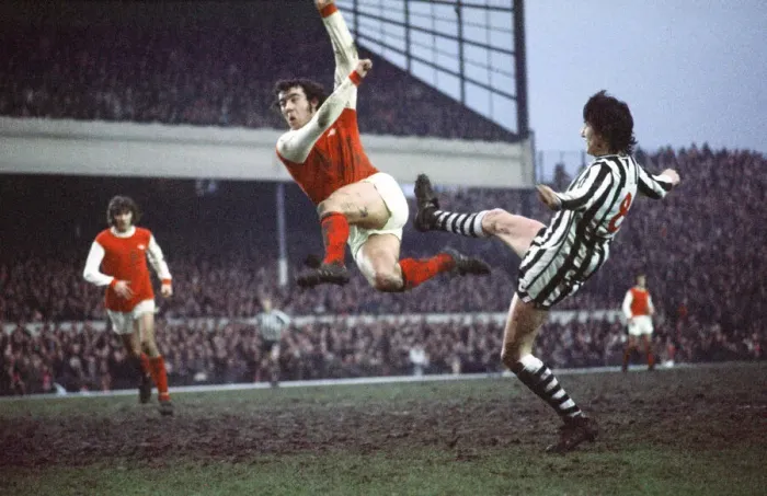Framed Print : English League Division One match at Highbury. Arsenal 2 v Newcastle United 2 Framed Print : English League Division One match at Highbury. Arsenal 2 v Newcastle United 2