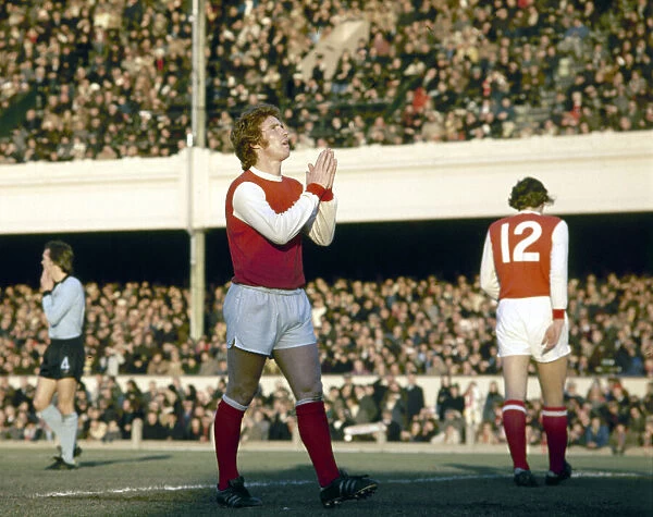 English League Division One match at Highbury Arsenal 2 v Coventry City 2