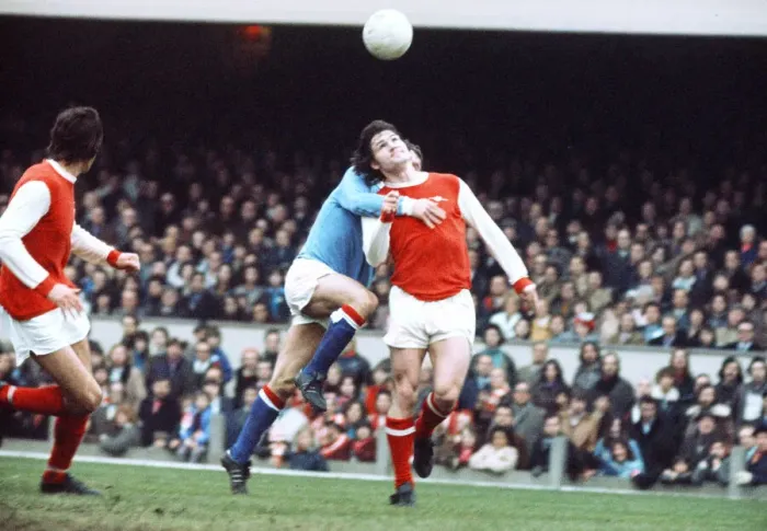 Framed Print : English League Division One match at Highbury Arsenal 2 v Manchester City 0