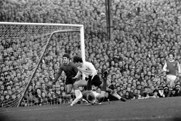 Framed Print : English League Division One match at Highbury Arsenal 4 v Derby County 0