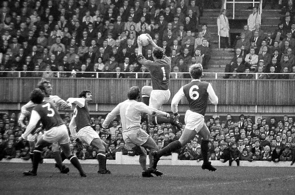 English League Division One match at Highfield Road Coventry v Arsenal