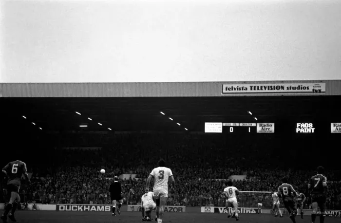 Framed Print : English League Division Two match. Leeds United 1 v Charlton Athletic 2 Framed Print : English League Division Two match. Leeds United 1 v Charlton Athletic 2