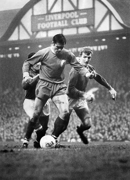 English League Division One match Liverpool v. Manchester United
