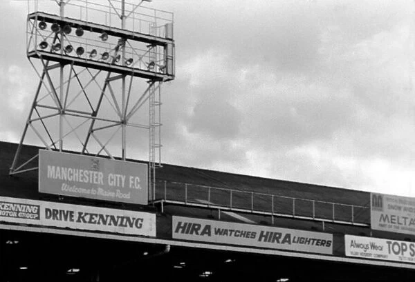 English League Division One match at Maine Road. Manchester City 0 v Birmingham City 0
