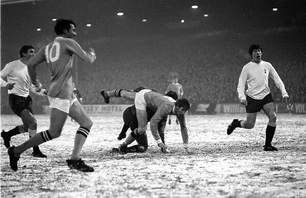English League Division One match at Maine Road. Manchester City 4 v Tottenham