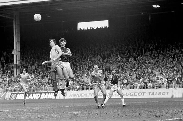 English League Division One match at Maine Road Manchester City 2 v West Ham United