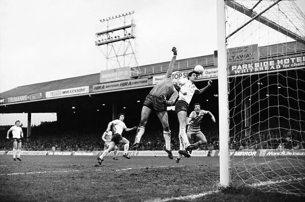 English League Division One match at Maine Road Manchester City 2 v Tottenham